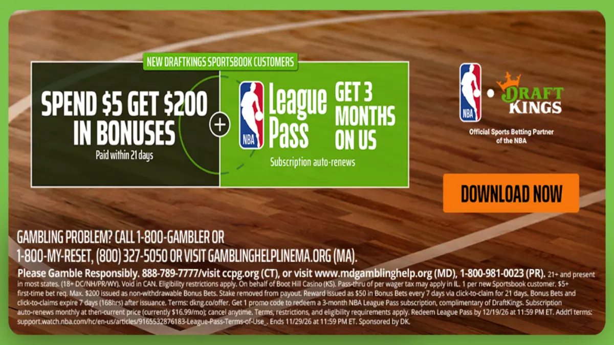 Ofertă specială DraftKings: Bonusuri la pariuri și acces NBA pentru fanii NFL
